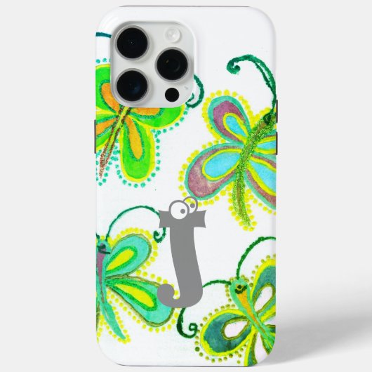 美しかわいらしいユニーク例外ガーリー蝶 Case-Mate iPhoneケース (裏面)