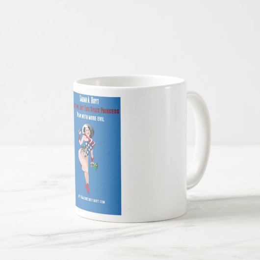 美しくしかし邪悪な宇宙のプリンセスのマグ コーヒーマグカップ (正面右)