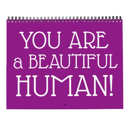 美しくやる気を起こさせるで感動的な引用文 カレンダー (裏面)