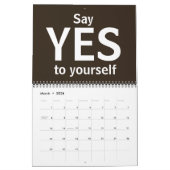 美しくやる気を起こさせるで感動的な引用文 カレンダー (3月 2026)