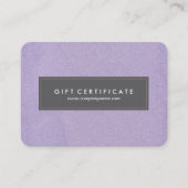 美しくカスタマイズ可能なギフト券 割引カード (正面)