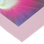 美しくカスタムなピンク紫色のテーブルのランナー ロングテーブルランナー (コーナー)