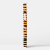 美しくシームレスな虎の柄、桃色 Case-Mate iPhoneケース (裏面 / 右)