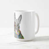 美しくドイツカラフルの羊飼いマグ コーヒーマグカップ (正面右)