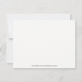 美しくドラゴンカラフルフライのグリーティングカード 案内状 (裏面)