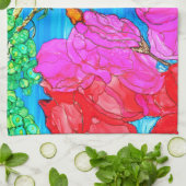 美しくハミングバカラフルードキッチンタオル キッチンタオル (折り畳み)