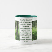 美しくフランスのな入り江、SDのマグでライダーを引きずって下さい マグカップ (中央)