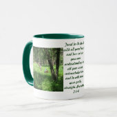 美しくフランスのな入り江、SDのマグでライダーを引きずって下さい マグカップ (正面左)