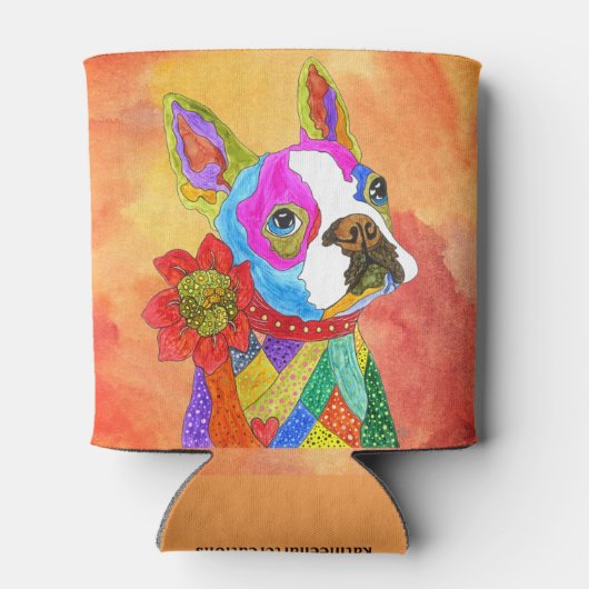 美しくボストカラフルンテリア 缶クーラー (裏面)