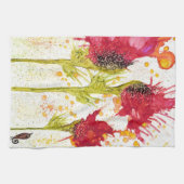 美しくポピーカラフルなキッチンタオル キッチンタオル (横)