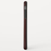 美しくモノグラムのな木ストライプなパターン Case-Mate iPhoneケース (裏面/左)