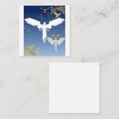 美しく優雅な天使 スクエア名刺 (正面/裏面)