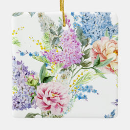美しく及びエレガントな手塗りの|のオーナメント セラミックオーナメント