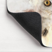 美しく可愛よくはしゃぐい子猫の水色 マウスパッド (コーナー)