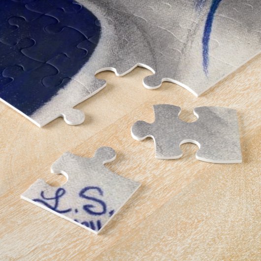 美しく壊されたファンタジーの元の芸術のパズル ジグソーパズル (側面)