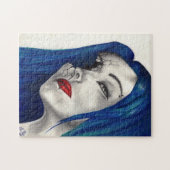 美しく壊されたファンタジーの元の芸術のパズル ジグソーパズル (横)