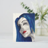 美しく壊れたファンタジーオリジナルアートはがき ポストカード (スタンド正面)