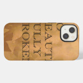 美しく壊れて iPhoneケース (裏面横)