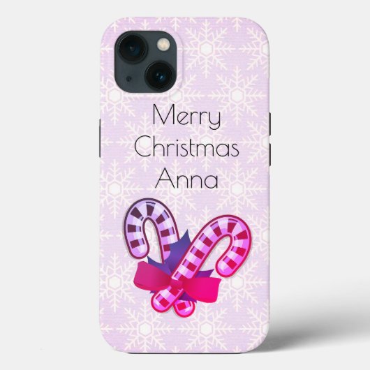 美しく完璧なクリスマガーリース Case-Mate iPhoneケース (裏面)