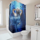 美しく忠実な人魚 シャワーカーテン (インサイチュ)