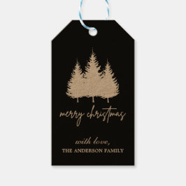 美しく愉快エレガントなクリスマスパーソナライズされた ギフトタグ
