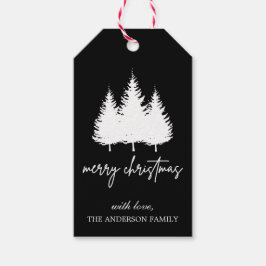 美しく愉快エレガントなクリスマスパーソナライズされた ギフトタグ