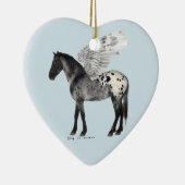 美しく感情的なクリスマスのオーナメント セラミックオーナメント (右)