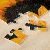 美しく挑戦的なゴールデンヒマワリパズル ジグソーパズル (側面)