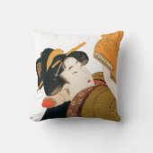 美しく日本のな芸術の装飾用クッション クッション (正面)