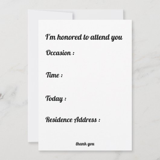 美しく最高の招待おめでとうございます 招待状 (裏面)