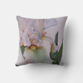 美しく独身ので白いアイリストスの枕 クッション (裏面)