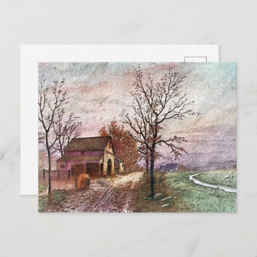 美しく甘い景色 ポストカード (正面/裏面)