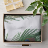 美しく白い孔雀の羽 薄葉紙 (ギフト)