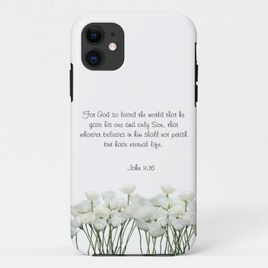 美しく祝福されたクリスチャンiPhone/iPadケース Case-Mate iPhoneケース (裏面)