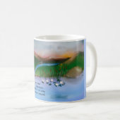 美しく精神的なオリジナルはマグを設計しました コーヒーマグカップ (正面右)