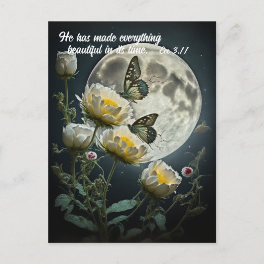 美しく素晴らしく作られた ポストカード (正面)