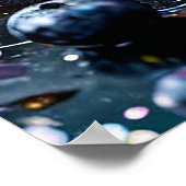 美しく細工されたカップケーキ ポスター (角)