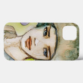 美しく繊細な女の子の虚飾 Case-Mate iPhoneケース (裏面 (横))