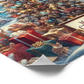 美しく美しいクリスマスポスター: ポスター (角)