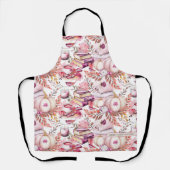 美しく美しいシックな秋のパターン エプロン (正面)