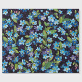 美しく美し忘れく、縫い目のない柄 ラッピングペーパー (フラット)