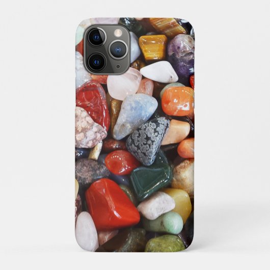 美しく色づいたたくさんの石 Case-Mate iPhoneケース (裏)
