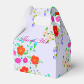 美しく花が咲カラフルく フェイバーボックス (裏面サイド)