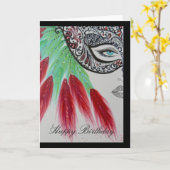 美しく芸術的な挨拶状 カード (黄色い花)