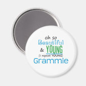 美しく若いグラミー マグネット (正面/裏面)