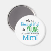 美しく若いミミ マグネット (正面/裏面)