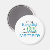 美しく若いメメメレ マグネット (正面/裏面)