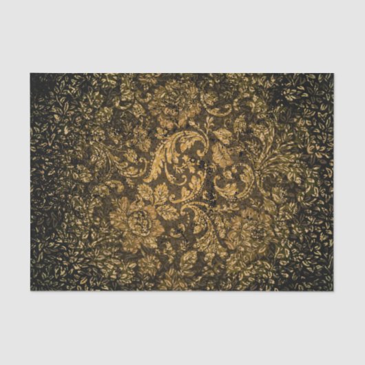 美しく装飾的なダマスク織 薄葉紙 (正面)