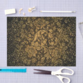 美しく装飾的なダマスク織 薄葉紙 (クラフト)