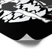 美しく見えてキックする - キックボクシング ポスター (角)
